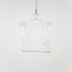 ✨HP✨ TRENDING/BOHO: Layered Split Hem Crop Tank